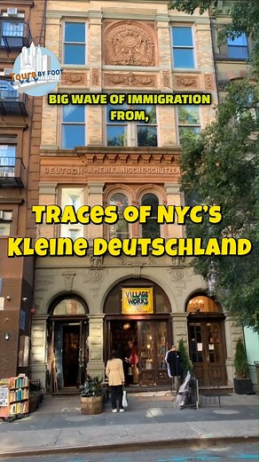 Hidden history in plain sight! Join Kassi in NYC’s East Village to find traces of old “Little Germany” — where a German-American club offered beer, bowling, and shooting practice all under one roof. A must-see for anyone exploring New York beyond the usual spots! #eastvillage #thenandnow #germanamerican | Tours by Foot - New York City