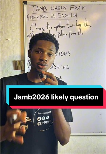JAMB 2026 Potential Exam Questions on Stress