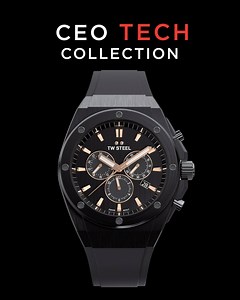 84 reactions | Introducing the CEO Tech collection. 8 sleek designs, Swiss powered with anti-reflection sapphire crystal. Not just a watch, this is style and attitude, reimagined. https://goo.gl/RyifVv | TW Steel Watches | Facebook