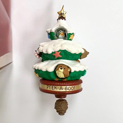 Vintage Hallmark Keepsake Ornament “peek-a-boo Tree” 1993 | Interactive Motion Ornament by Ken Crow | Original Box - Etsy UK