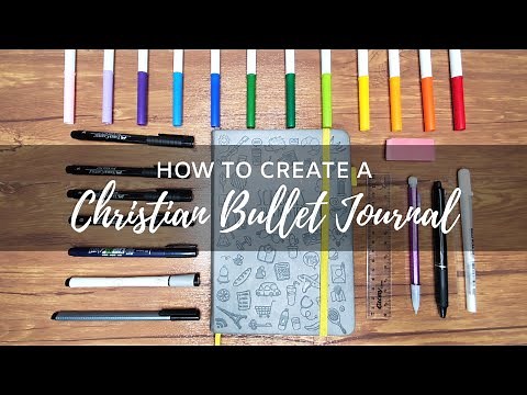 How to Create a Christian Bullet Journal for Beginners | Bible Study Journal