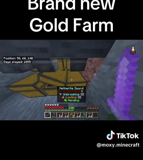 Bartering Farm Tutorial for Blackstone in Minecraft