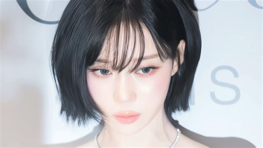 【金玟庭winter】女神建模脸展示...这是神吧