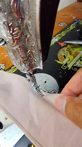 12K views · 81 reactions | Sewing technique using a sewing machine hemming foot for beginners #sewing #sewingtechnique #hemmingfoot | Mugi Wiyono | Facebook