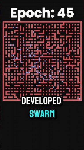 100 AIs Learning a Maze is Weirdly Satisfying... 🌊