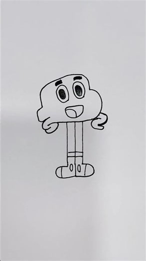 Can you guess this cartoon character? #drawing #cartoon #easydrawing