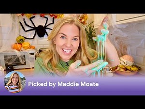 Let's make a GOO MONSTER! (OOBLECK)| Spooky Science with Maddie