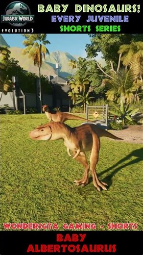 Baby Albertosaurus - Juvenile Dinosaur Series - JWE3 Showcase