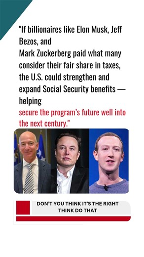 If billionaires like Elon Musk, Jeff Bezos and Mark Zuckerberg paid their fair share of taxes