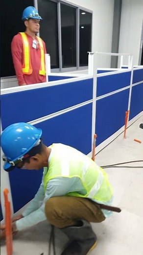 How to install Cubicle Partition