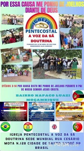 1º Dia da Campanha Por esta Causa me ponho de Joelhos Diante de Deus.