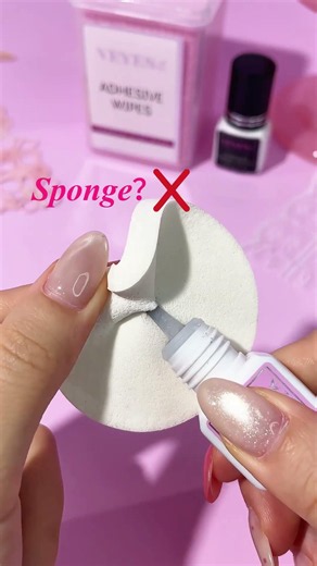 Lash Tech Pro Tip: Ditch sponge & tissue! 🧻