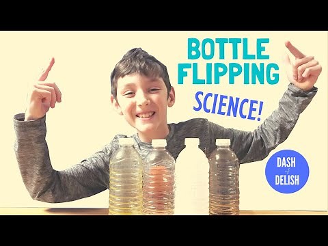 Bottle Flipping Science Experiment | Viscosity Kids Science Challenge