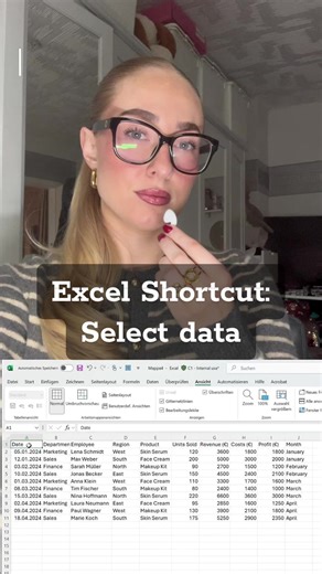 Mastering Excel Shortcuts for Efficient Data Selection