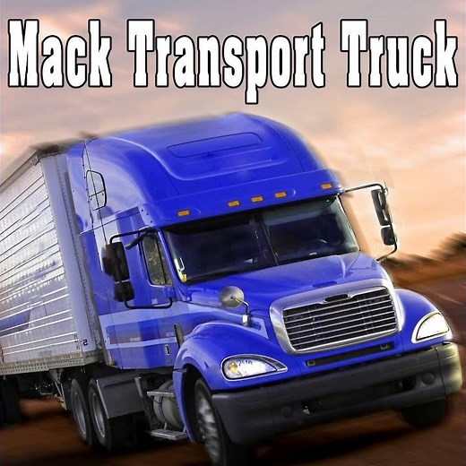 Mack Transport Truck, Internal Perspective: Long Air Horn Blast