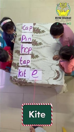 Phonics-based learning @ BVM Global School