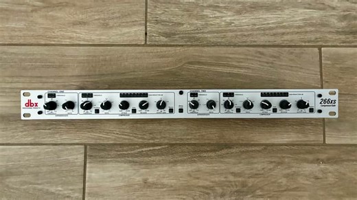 dbx 266xs Dual-Channel Compressor / Gate 2010s - Silver | Reverb