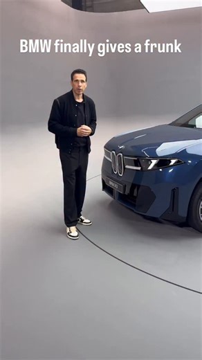 What's a frunk? Well, it's a front trunk and after years of asking for one, BMW is finally giving us one in the new BMW iX3. It's not huge - 17 liter - but enough for some grocery bags, a large backpack and the best part, it's weatherproof. | BMWBLOG