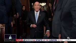 "Madam Speaker—the President of the United States!" Pres. Trump is introduced ahead of his State of the Union address—which will be given just one day before an expected vote in his impeachment trial. WATCH LIVE: gma.abc/31s5VTU | Good Morning America