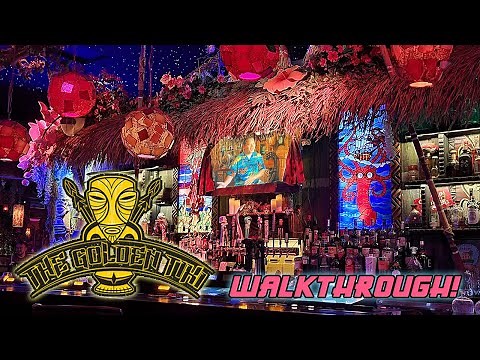 THE GOLDEN TIKI in Las Vegas, Nevada! Tiki Bar Walkthrough!