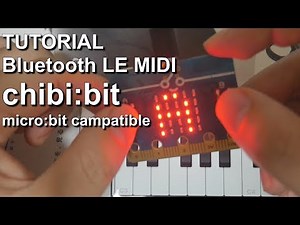 Tutorial Bluetooth MIDI - chibi:bit (BBC micro:bit compatible) and GarageBand iOS