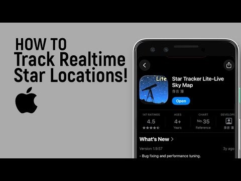 How to Track Realtime Star Locations On Any iPhone [easy]
