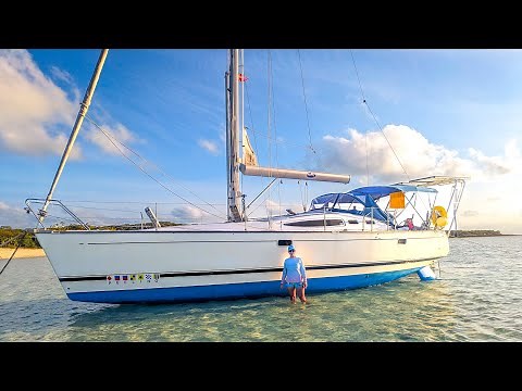 FULL Sailboat Tour [Can Be Beached, Cross An Ocean, Spacious Liveaboard, BEST Modern Sailboat]