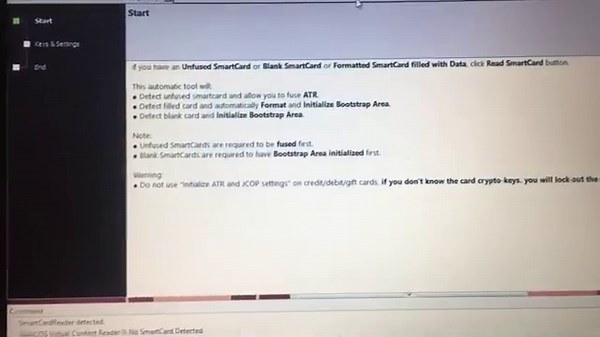 EMV X2 Smart Card Chip Reader Writer + Full Setting