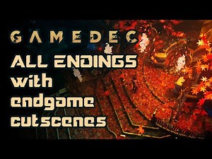Gamedec — All 6 endings with endgame cutscenes