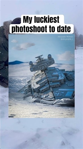 2026 Calendar available! (Link in bio) #legophotography #lego #starwars #snow