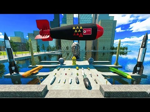 Garry's Mod Nuclear Bomb Explosion | Physics Compilation #22