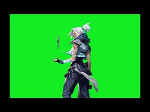 Valorant Jett Green Screen (HD)