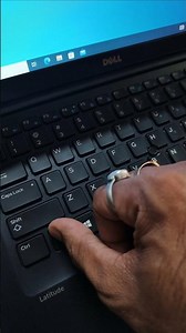 How to Turn On/Off Keybaord Backlight On Dell Latitude 💻🧐 #shorts