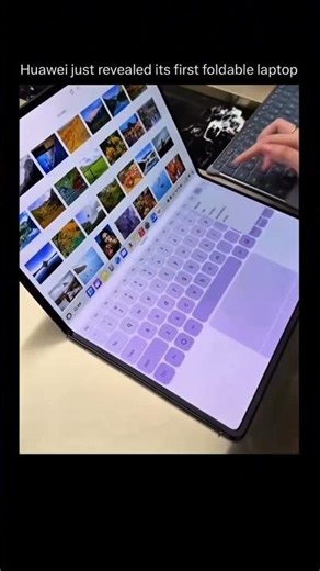Huawei just revealed its first foldable laptop 💻