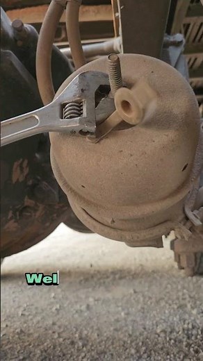 How I cage a brake chamber and get home