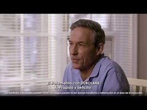 DUROLANE Patient Testimonial- Active Male (Spanish)