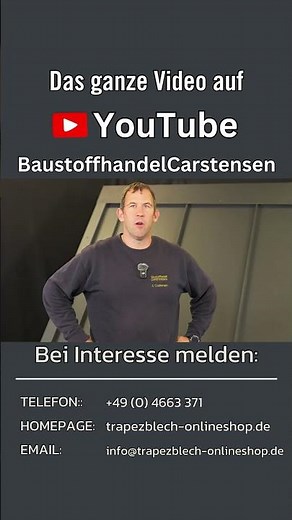 Standing seam: New installation video