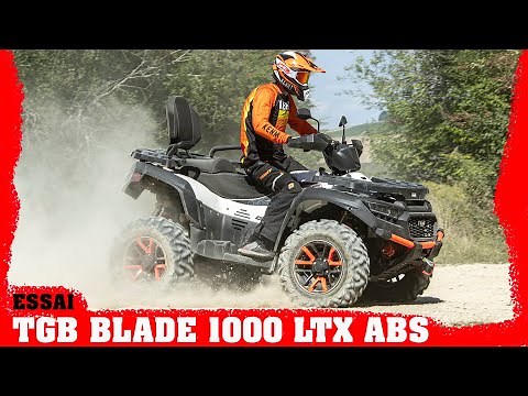 Exclusif / Premier essai du quad TGB Blade 1000 LTX ABS
