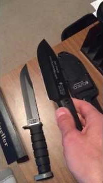 Cutco KaBar Explorer vs Outdoorsman