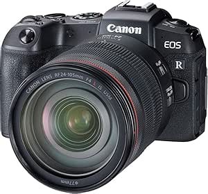 Canon EOS RP Mirrorless Camera with RF 24-105mm F/4L is USM Lens, Black - 3380C012