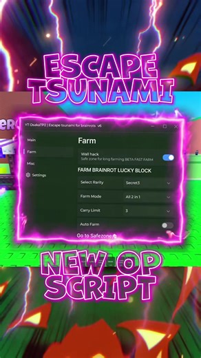 🍇 INSTANT SCRIPT END TP! Escape Tsunami For Brainrots OP NEW SCRIPT 💎 ———————————————————— #roblox #robloxscript #escapetsunamiforbrainrots #escapetsunamiforbrainrotsscript #brainrots