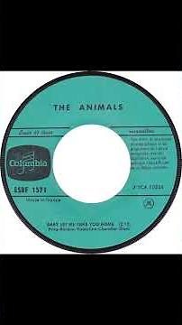 The Animals - Baby Let Me Take You Home - Columbia Records France released 1965