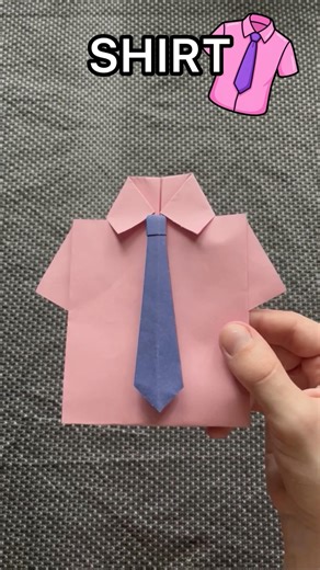 How to Make an Origami Shirt Step by Step | Easy DIY Paper Craft