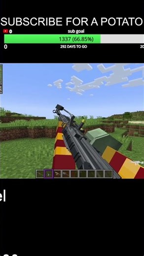 Machine gun reload Minecraft ￼