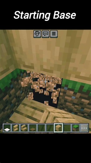 starting Base #minecraft