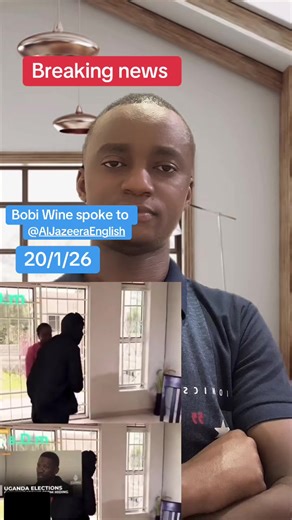 Breaking News: Bobi Wine Speaks to Al Jazeera