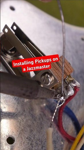Installing New Pickups on a Jazzmaster | Guitar Wiring #guitar #fender #stratocaster #gibson #tele