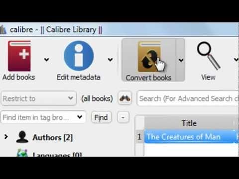 How to convert epub to pdf file using calibre