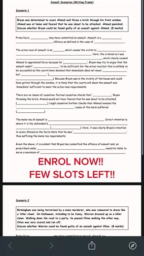 #CapCut AQA A-LEVEL LAW WRITING FRAMES #fyp #alevels #2025 #aqa #year13 #sixthform #law #alevellaw #exam