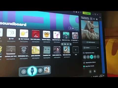 Soundbord from voice mod
